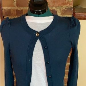 Rebecca Taylor puff shoulder cardigan